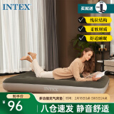 INTEX 64107充气床垫打地铺露营气垫床户外车载防潮垫睡垫陪护折叠床N