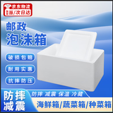 佐之寻泡沫箱冷藏保鲜泡沫箱保温箱泡沫种菜箱泡沫保温箱保温箱 3号箱+纸箱（1个）内径350*230*160mm