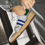 洛克华菲（Rock Fairwhale）男鞋低帮板鞋韩版潮流运动休闲鞋男 百搭男士户外情侣款男女鞋子 蓝绿 41 男