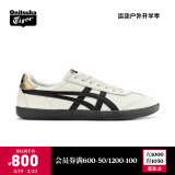 Onitsuka Tiger鬼塚虎男女款复古德训鞋轻便透气运动休闲板鞋TOKUTEN 1183B938 白色/黑色 40.5