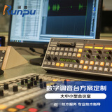 润普专业音频扩声系统 数字调音台 8路 12路 16路 24路 32路专业调音台接口箱会议解决方案定制设计