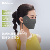 蕉下（beneunder）凉感防晒口罩女全脸防晒面罩护脸基尼骑行口罩高颜值远山灰