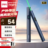 得力（deli）激光笔 户外激光笔户外沙盘售楼处可用电子笔 逗猫笔激光指示笔 绿光激光笔蓝色MA303-G