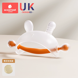 科巢小月龄兔子牙胶婴儿磨牙棒宝宝防吃手蘑菇牙胶安抚水煮0-6月