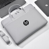 适用惠普电脑包HP战66七代笔记本星Book Pro14/16时尚休闲单肩斜 灰色 气囊款【黑标】 16英寸