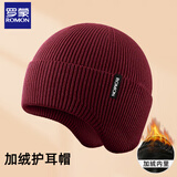 罗蒙针织帽子男女秋冬季毛线帽户外骑行防风防寒护耳冷帽百搭保暖帽