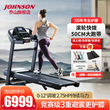 乔山（JOHNSON）家用跑步机可折叠踏步机减震护膝室内燃脂运动健身器材T202 坡度/马力升级