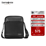 新秀丽（Samsonite）斜挎包精品男士单肩包超纤挎包时尚男包休闲实用TN5*09004黑色