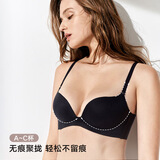 曼妮芬光面无痕聚拢内衣无钢圈小胸聚拢文胸