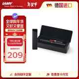 凌美(LAMY)钢笔 safari狩猎系列 含吸墨器+墨胆+笔套 金属小礼盒 磨砂黑EF尖 德国进口 送礼礼物