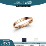 丹尼尔惠灵顿（DanielWellington）DW戒指男女对戒 时尚饰品素圈情侣戒指表白生日情人节礼物送女友 尺寸50 DW00400016