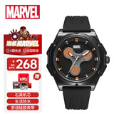 漫威（MARVEL）英雄联名系列腕表旋转表盘夜光防水石英表学生儿童生日礼物