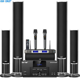 先科（SAST）家庭影院套装1 5.1家庭影院音响套装家用电视客厅壁挂落地音箱 （黑色）