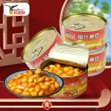 鹰金钱茄汁黄豆罐头198g*4连罐中华老字号香焖茄汁黄豆罐头