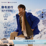 TOMMY HILFIGER【三合一防风防水】冬男装耐磨羽绒服夹克/自发热抓绒羽绒服外套 靛蓝色C9L L （推荐：150-165斤）