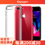 SPIGEN保险杠iPhone87Plus手机壳新SE23代手机壳边框软背盖透明防摔苹果8保护套 iP8/7 SE2/3( 4.7英寸）全透明