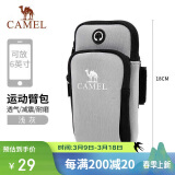 骆驼（CAMEL）跑步手机臂包男女手机袋手臂收纳袋手腕包臂套运动手机包 T004A