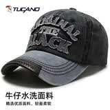 啄木鸟（TUCANO）帽子男士牛仔潮流棒球帽春夏季户外运动鸭舌帽百搭防晒帽遮阳帽