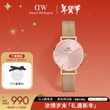 丹尼尔惠灵顿（DanielWellington）DW手表女欧美表简约钢带石英女士手表送女友新年礼物DW00100368