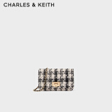 CHARLES&KEITH经典菱格链条小方单肩斜挎包包女包生日礼物CK2-70160131 CK2-70160131-1Multi综合色 小包