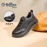 金利来（Goldlion）【断码清仓】男鞋气垫缓震运动鞋轻便休闲鞋G587510304AAB黑色42