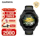 佳明（GARMIN）Forerunner265S户外运动智能手表心率血氧铁三滑雪多频多星极夜黑