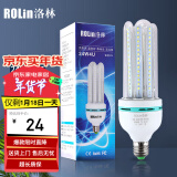 洛林（ROLin）led灯泡节能灯玉米泡U型灯管e27大螺口家大功率超亮灯泡24W白光