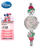 迪士尼（Disney）学生手表可爱草莓熊腕表少女甜美百搭儿童小学初高中考试礼物