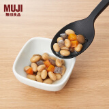 无印良品 MUJI 硅胶料理勺小 勺子长柄汤勺分菜勺 长25cm