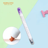 国誉(KOKUYO) 进口格子印象 · 软头记号笔 荧光笔 灰紫1支装 13*11*142mm WSG-PMLW101MV