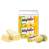 沃芙络意式风味威化480g-金枕头榴莲味 休闲零食团购喜饼诞生礼囤货