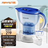 九阳（Joyoung）过滤净水器 家用滤水壶 净水壶 3.5L(蓝色）四重过滤 智能换芯提醒 B05E一壶7芯