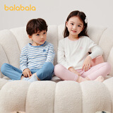 巴拉巴拉儿童秋衣秋裤套装春秋男童内衣亲肤打底睡衣纯棉舒适209925169101