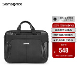 新秀丽（Samsonite）电脑包电脑内胆包商务公文包可挂靠手提包BP0*09009黑色15.6英寸