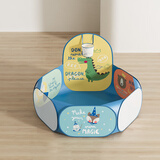 BG-BABYGO可折叠宝宝海洋球池波波球游戏围栏帐篷婴儿彩色球室内玩具游乐场