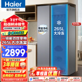 海尔（Haier）巨能冻516升大容量囤货大冷冻双变频一级能效超薄对开门双开门双门净味保鲜除菌家用电冰箱 巨能冻系列 516升 265升大冷冻空间