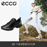 爱步（ECCO）【BIOM】经典款 运动鞋女 户外休闲跑步鞋 健步C系列091503 黑色（牦牛皮）09150351707 35