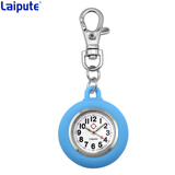 laipute迷你怀表复古钥匙扣挂表考试手表男女学生挂表石英表公务员考试表 钥匙扣蓝色指针款