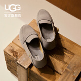 UGG春季女士舒适平底乐福鞋双鞋垫单鞋豆豆鞋1147350SKP|烟羽灰色 37