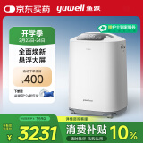 鱼跃(yuwell)5L升新国标医用制氧机家用高清大屏轻音制氧带雾化7F-5GW