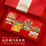 小雕匠北京天安门长城地标旅游纪念品金属书签文具故宫博物馆院文创文化创意送老师朋友同学生日礼物定制