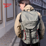 Reebok锐步防泼水轻量化双肩包多隔层耐磨运动背包透气可调肩带
