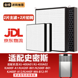 简克（JIANKE） 适配史密斯空气净化器滤芯过滤网除甲醛除菌 KJ868BX/KJ-400A01（四片装）