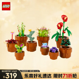 乐高（LEGO）积木拼装10329 迷你盆栽男孩女孩玩具生日礼物