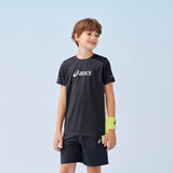 亚瑟士（asics）童装25年夏季男女童运动吸湿透气T恤飓风秒干衣332251172300