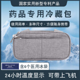 SYBANNOL希本诺胰岛素冷藏盒便携式收纳包迷你药品随身促排卵干扰素眼药水 中号包+6冰袋
