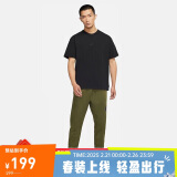 耐克NIKE 男子简约透气 PREM ESSNTL 短袖 夏季 DO7393-010黑色L