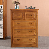 至尚自然（ZHISHANGZIRAN）香樟木柜子五斗柜欧式风格实木斗柜收藏物品柜防虫防蛀防潮 偏原木色 120*90*50cm