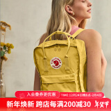 FJALLRAVEN北极狐双肩包kanken男女户外大容量书包电脑包运动旅行背包23510 135 蘑菇黄 16L