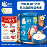 嘉宝（GERBER）【吞】番茄牛肉谷物高铁米粉 6月龄果蔬类辅食米糊250g